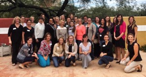 Junior League members with Vicki Clark at the 2014 JLT University